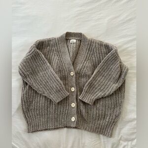 Babaa wool cardigan no19 mist